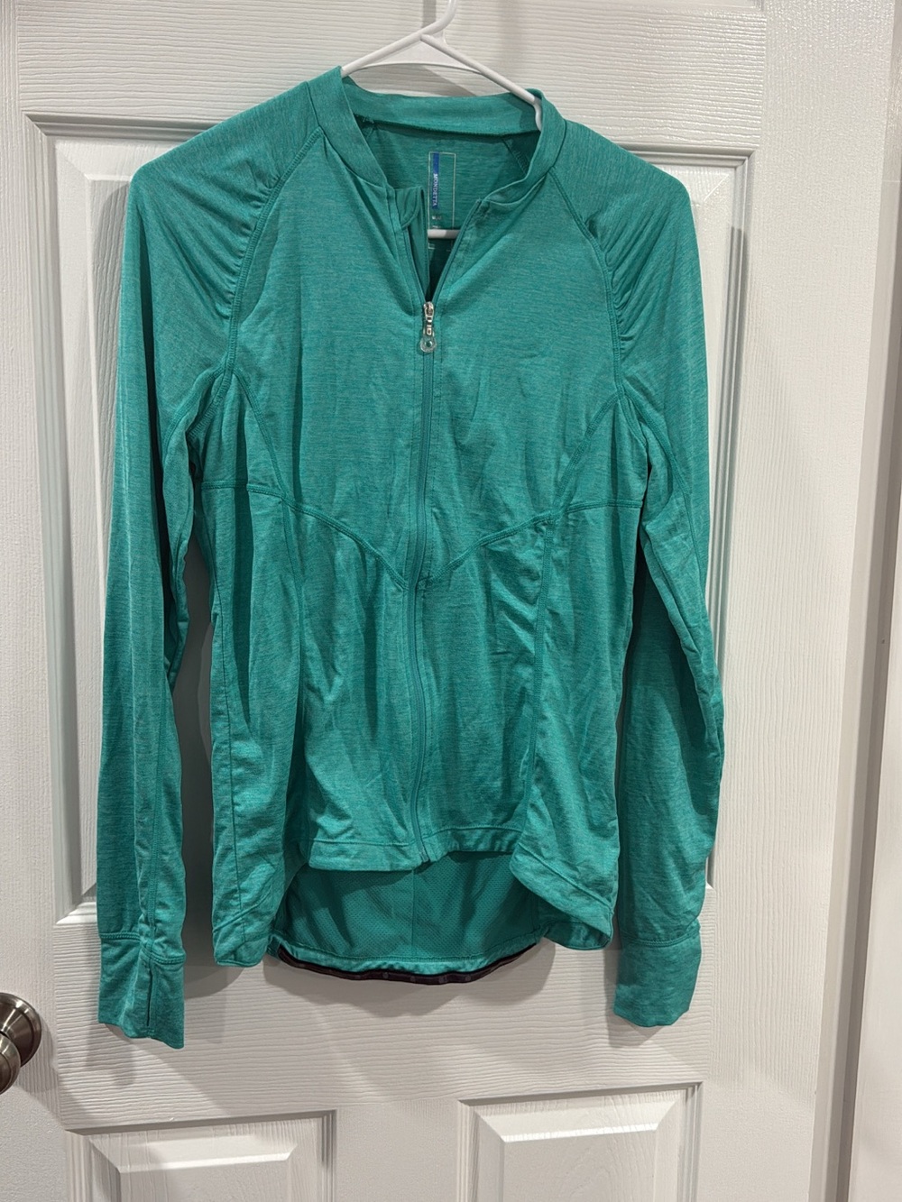 Mondetta Teal Zip-Front Athletic Jacket
